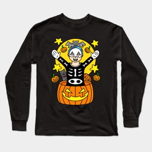 Halloween chibi boy Long Sleeve T-Shirt